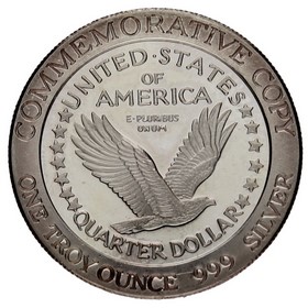 Medalla Standing Liberty 1916-1930 Plata 1oz