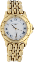 Reloj Longines Oro Amarillo Pulsera caballero. Quartz ref L156.4. 87,32 g