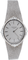 Reloj Longines Oro Blanco Pulsera señora. Diamantes talla brillante 0,44 Ct aprox. Calibre L817.4 56,98 g