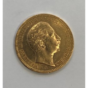 Moneda Alemania 20 Mark Oro 1905 7,98 g
