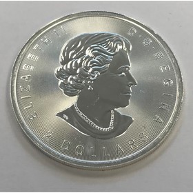 Moneda Canadá 2 Dollars Lobo Plata 2016 3/4 oz