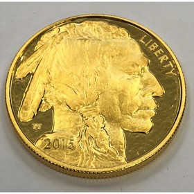 Moneda Estados Unidos 50 $ American Buffalo Proof Oro 2015 1 oz