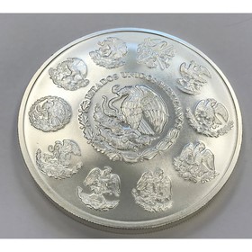 Moneda México Libertad Plata 2017 5 oz