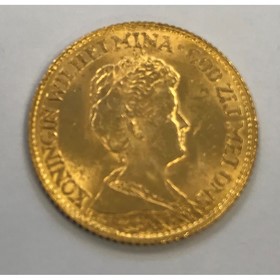 Moneda Países Bajos 10 Gulden Oro 1917 6,72 g