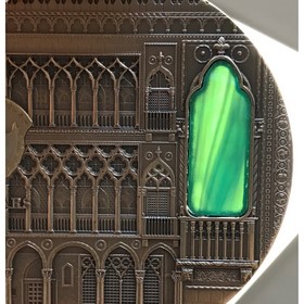 Moneda Palaos 10 Dollars Venetian Gothic Plata 2013 2 oz