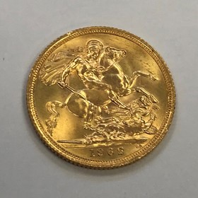 Moneda Reino Unido Libra Oro 1962 7,99 g