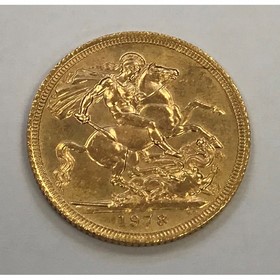 Moneda Reino Unido Libra Oro 1978 7,98 g