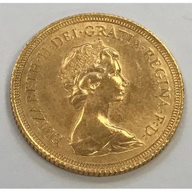 Moneda Reino Unido Libra Oro 1978 7,98 g