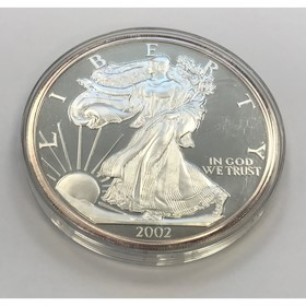 Medalla Liberty 1 Libra troy Plata