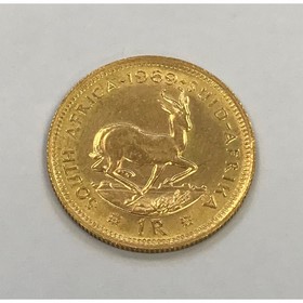 Moneda Sudáfrica 1 Rand Oro 1969 4 g