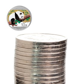 Lote de 10 Monedas de Plata (incluye Colored)