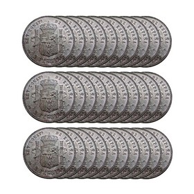 Lote de 30 Monedas de 2 Pesetas de España