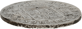 Moneda Carlos IIII 8 Reales Plata 1797 México FM 26,55 g