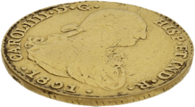 Moneda Carlos IIII 2 Escudos Oro 1801 Sevilla CN 6,65 g