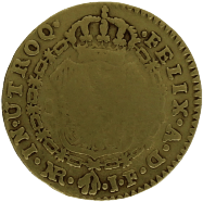 Moneda Fernando VII 1 Escudo Oro 1810 Nuevo Reino JF 3,25 g