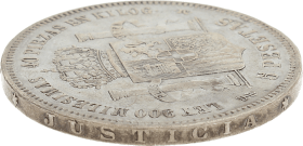 Moneda Amadeo I 5 Pesetas Plata 1871 DEM 24,78 g