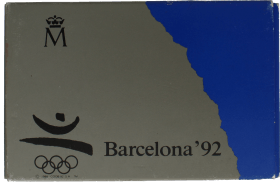 Moneda Juan Carlos I 2000 Pesetas Plata 1990 27 g