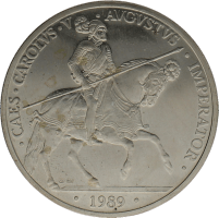 Moneda Juan Carlos I 5 Ecu Plata 1989 33,62 g