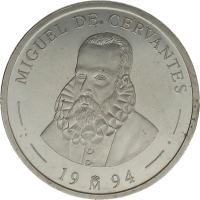 Moneda Juan Carlos I 5 Ecu Plata 1994 33,62 g