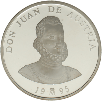 Moneda Juan Carlos I 5 Ecu Plata 1995 33,62 g
