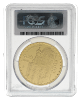 Moneda Juan Carlos I 400 Euros Oro 2002 27 g