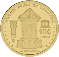 Moneda Juan Carlos I 100 Euros Oro 2013 6,75 g