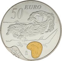 Moneda Juan Carlos I 50 Euros Plata 2004 99,99 g