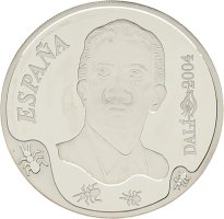 Moneda Juan Carlos I 10 Euro Plata 2004 27 g