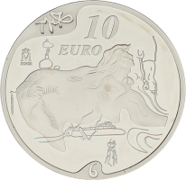 Moneda Juan Carlos I 10 Euro Plata 2004 27 g
