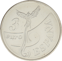 Moneda Juan Carlos I 3 Euro Plata 1998 20 g