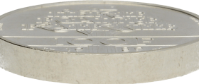 Moneda Francia 100 Francs Derechos Humanos Plata 1989 30 g