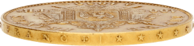 Moneda Francia 100 Francs 900 milésimas Oro 1858 32,19 g