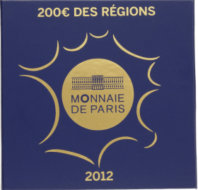 Moneda Francia 200 Euros Oro 2012 4 g