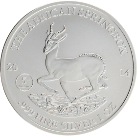 Moneda Gabón 1000 Francs Plata 2014 30,90 g