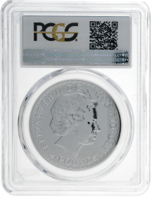 Moneda Reino Unido 2 Pounds Britannia PCGS MS 64 Plata 2013 31,10 g