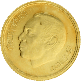 Moneda Marruecos 250 Dirham 900 milésimas Oro 1978 6,53 g