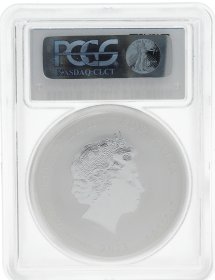 Moneda Australia 1 Dollar Año lunar Serpiente PCGS MS 69 Plata 2013 31,10 g