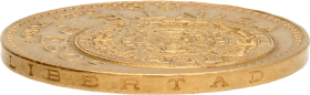 Moneda México 20 Pesos Calendario Azteca Oro 1918 16,46 g