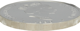 Moneda Canadá 20 Dollars Lancaster 683 Auro Plata 1990 30,82 g