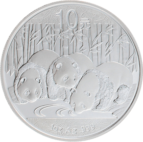 Moneda China 10 Yuan Panda Plata 2013 31,10 g