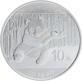 Moneda China 10 Yuan Panda Plata 2014 31,10 g