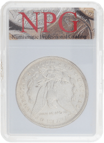 Moneda Estados Unidos 1 Dollar Morgan NPG MS65 Plata 1896 26,70 g