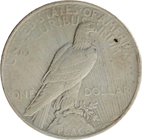 Moneda Estados Unidos 1 Dollar Peace Plata 1922 26,71 g