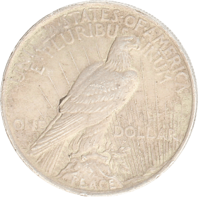 Moneda Estados Unidos 1 Dollar Peace Plata 1924 26,68 g