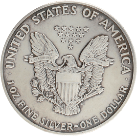 Moneda Estados Unidos 1 Dollar Eagle Plata 1991 31,10 g
