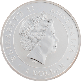 Moneda Australia 1 Dollar Kookaburra Privy Mark Dragon Plata 2012 31,10 g