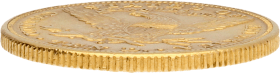 Moneda Estados Unidos 10 Dollars Liberty Oro 1886 San Francisco 16,71 g