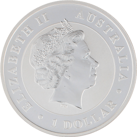 Moneda Australia 1 Dollar Kookaburra Plata 2013 31,10 g