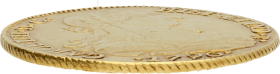Moneda Carlos III 8 Escudos Oro 1796 Santiago DA 26,98 g