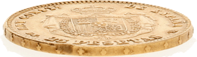 Moneda Alfonso XII 25 Pesetas Oro 1878 8,02 g
